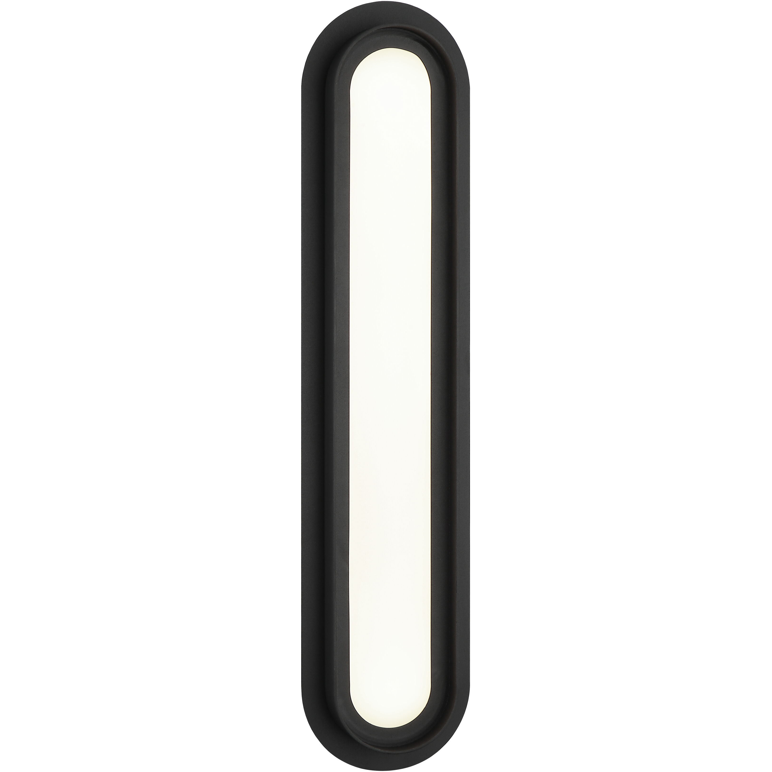 Iris LED 5.5 inch Matte Black Wall Sconce Wall Light