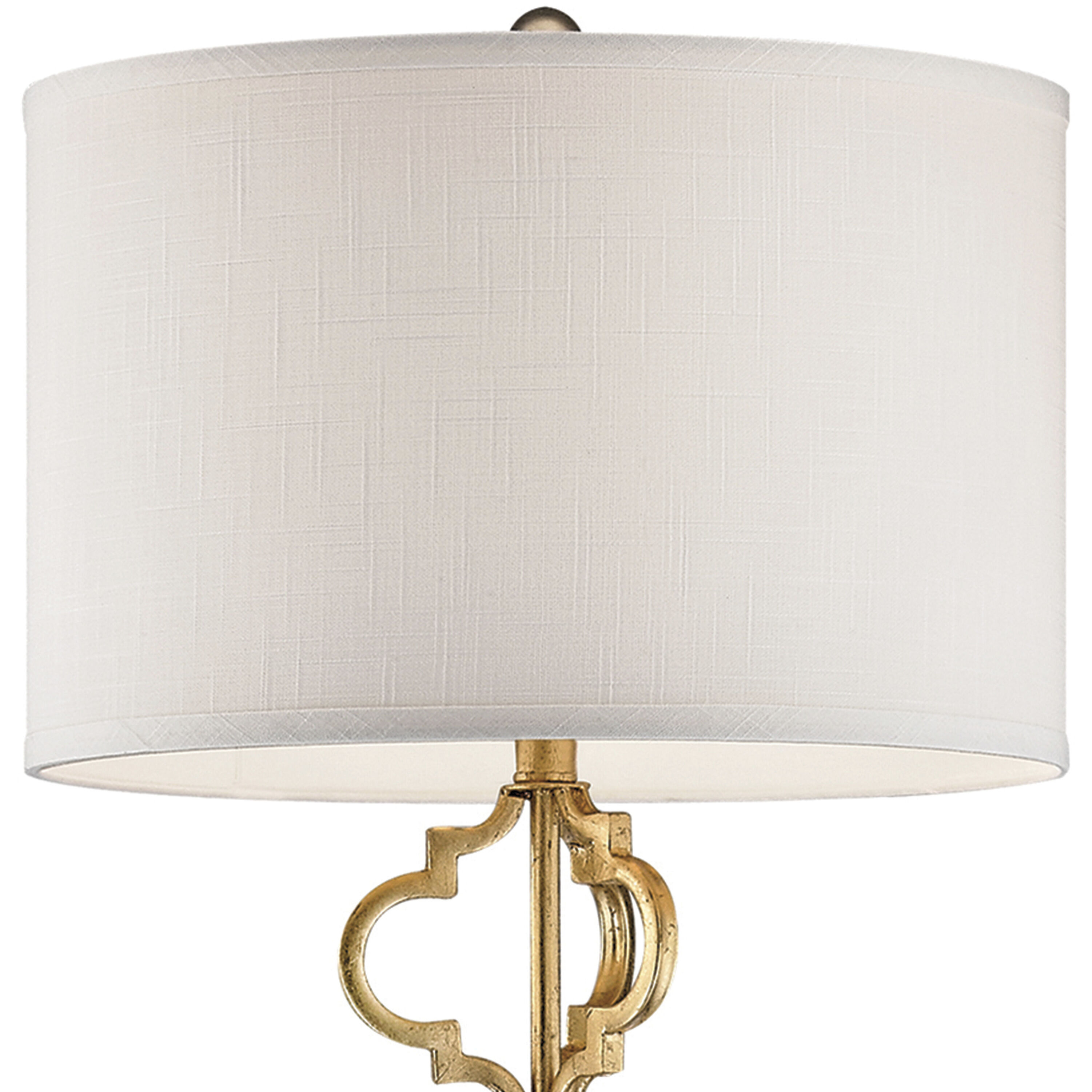 Castile 62 inch 60 watt Painted Gold Floor Lamp Portable Light