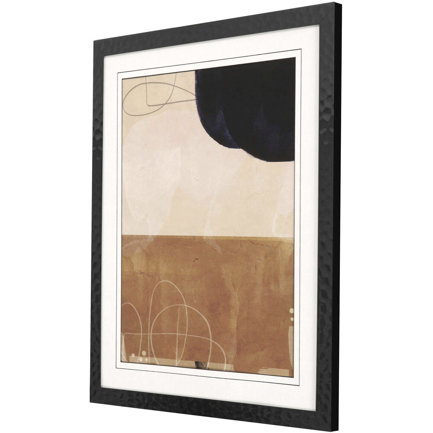 Tota Black and White and Brown and Neutral Framed Art, Propac