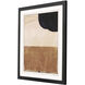 Tota Black and White and Brown and Neutral Framed Art, Propac