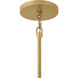 Lisa McDennon Bijou 10 Light 32 inch Deluxe Gold Chandelier Ceiling Light