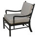 Kevin Hand Rubbed Black Occasional Chair