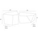 Drover Black Outdoor Cocktail Tables, Set of 2