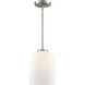Laphia 1 Light 8 inch Brushed Nickel Pendant Ceiling Light