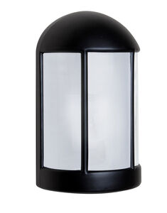 3152 Series 1 Light 9 inch Black Outdoor Sconce, Costaluz
