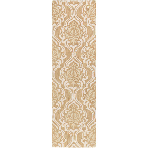 Samual 96 X 30 inch Neutral and Neutral Runner, Polyester