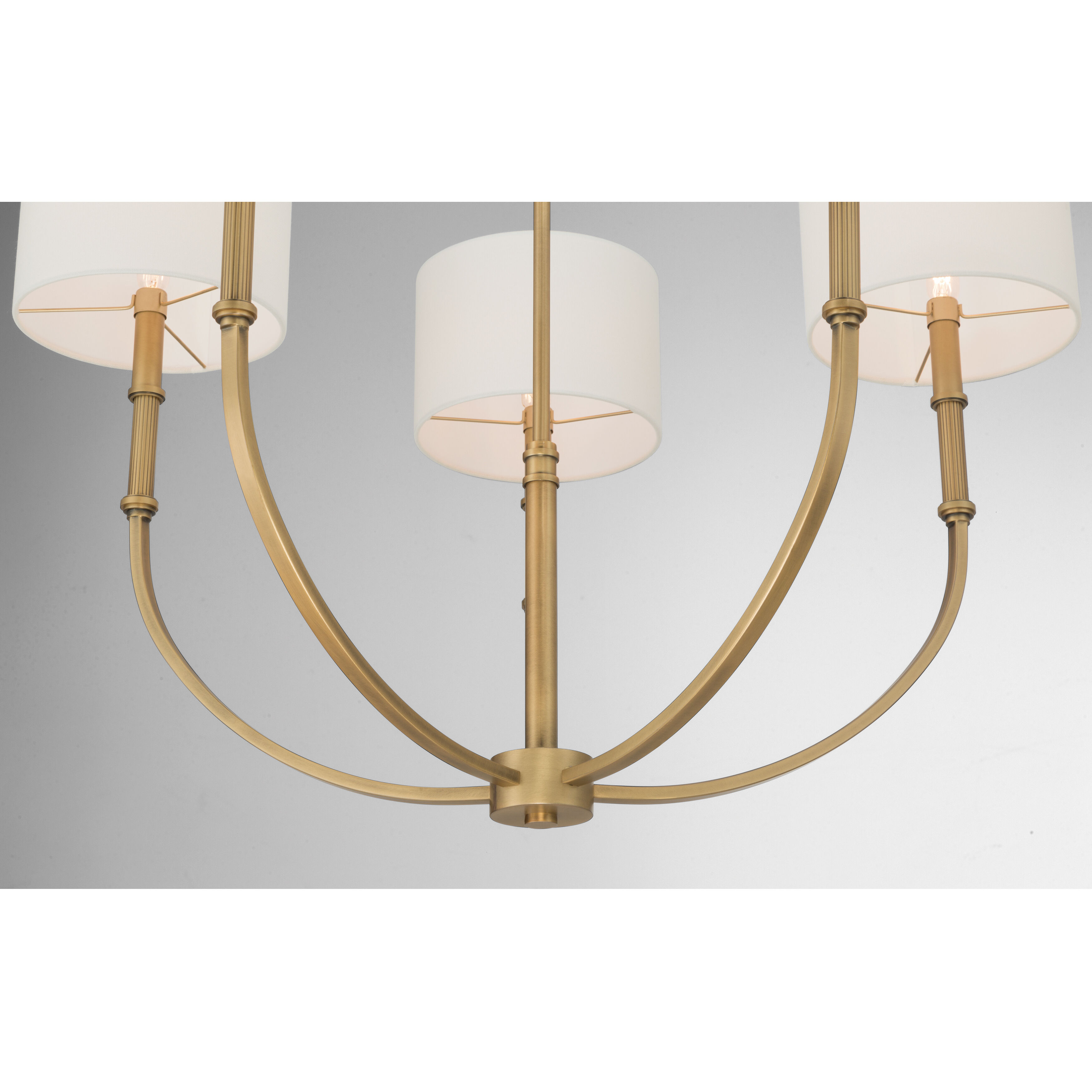 Molvene 5 Light 33 inch Legacy Brass Chandelier Ceiling Light