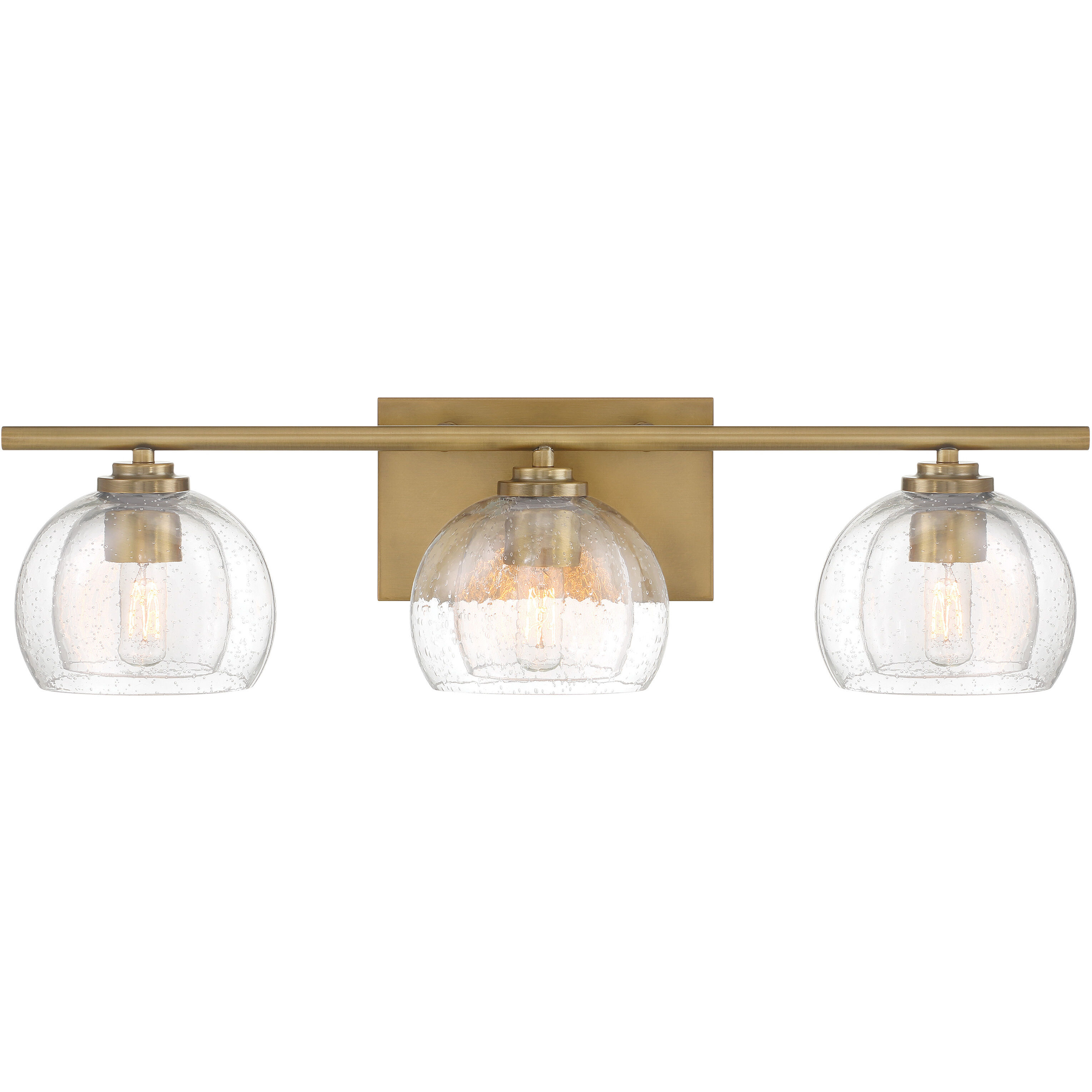 Glint 3 Light 24 inch Legacy Brass Vanity Light Wall Light