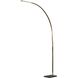 Sonic 91 inch 24.00 watt Antique Brass Arc Lamp Portable Light