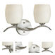 Maria 2 Light 15 inch Brushed Nickel Bath & Vanity Wall Light
