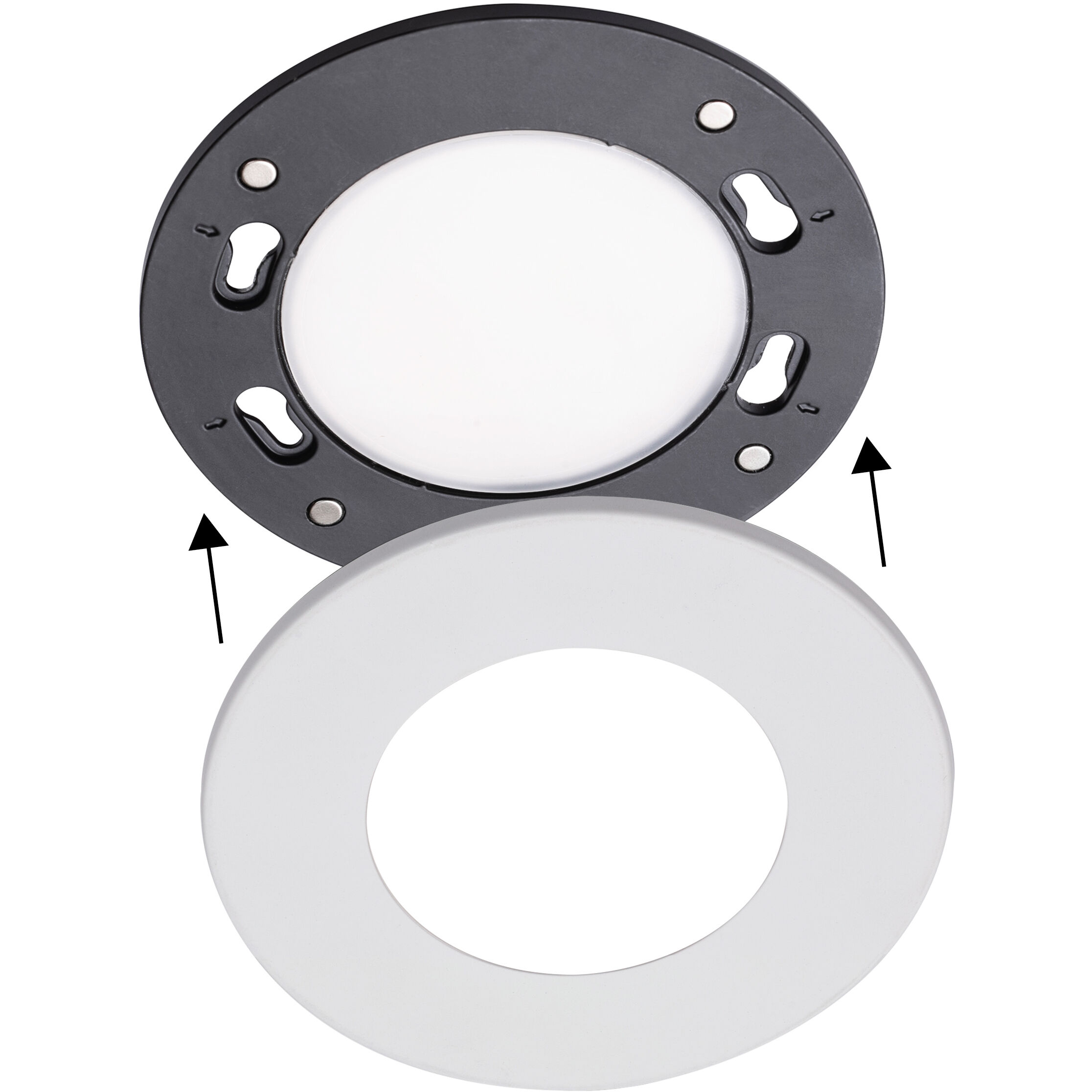 Connor LED 5 inch White Flush Mount Ceiling Light