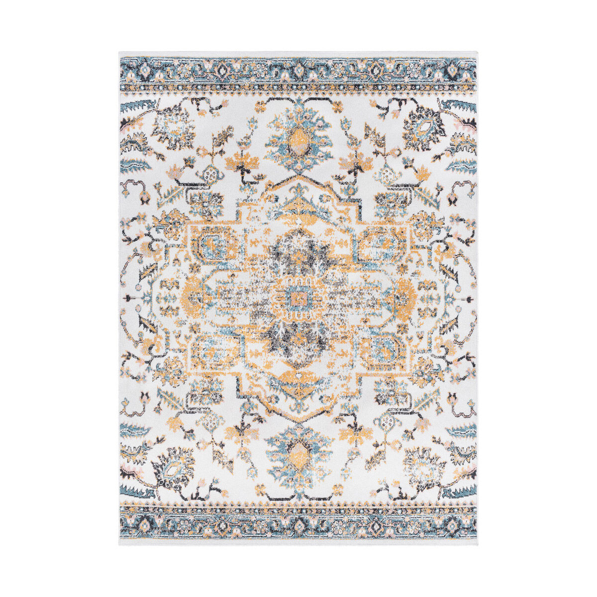 Azul 87 X 63 inch Mustard Indoor Area Rug, Rectangle