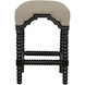 Abacus 24 inch Hand Rubbed Black Counter Stool