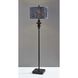 Samira 61 inch 100 watt Black Floor Lamp Portable Light