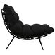 Hanzo Charcoal Black Occasional Chair