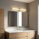 Fentress LED 36 inch Satin Brass Vanity Light Wall Light