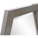 Deacon 40 X 30 inch Pewter Mirror