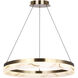 Elynn LED 23.5 inch Gold Chandelier Ceiling Light