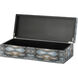 Rorschach 17.25 X 6.5 inch Indigo Blue Lacquer Long Box