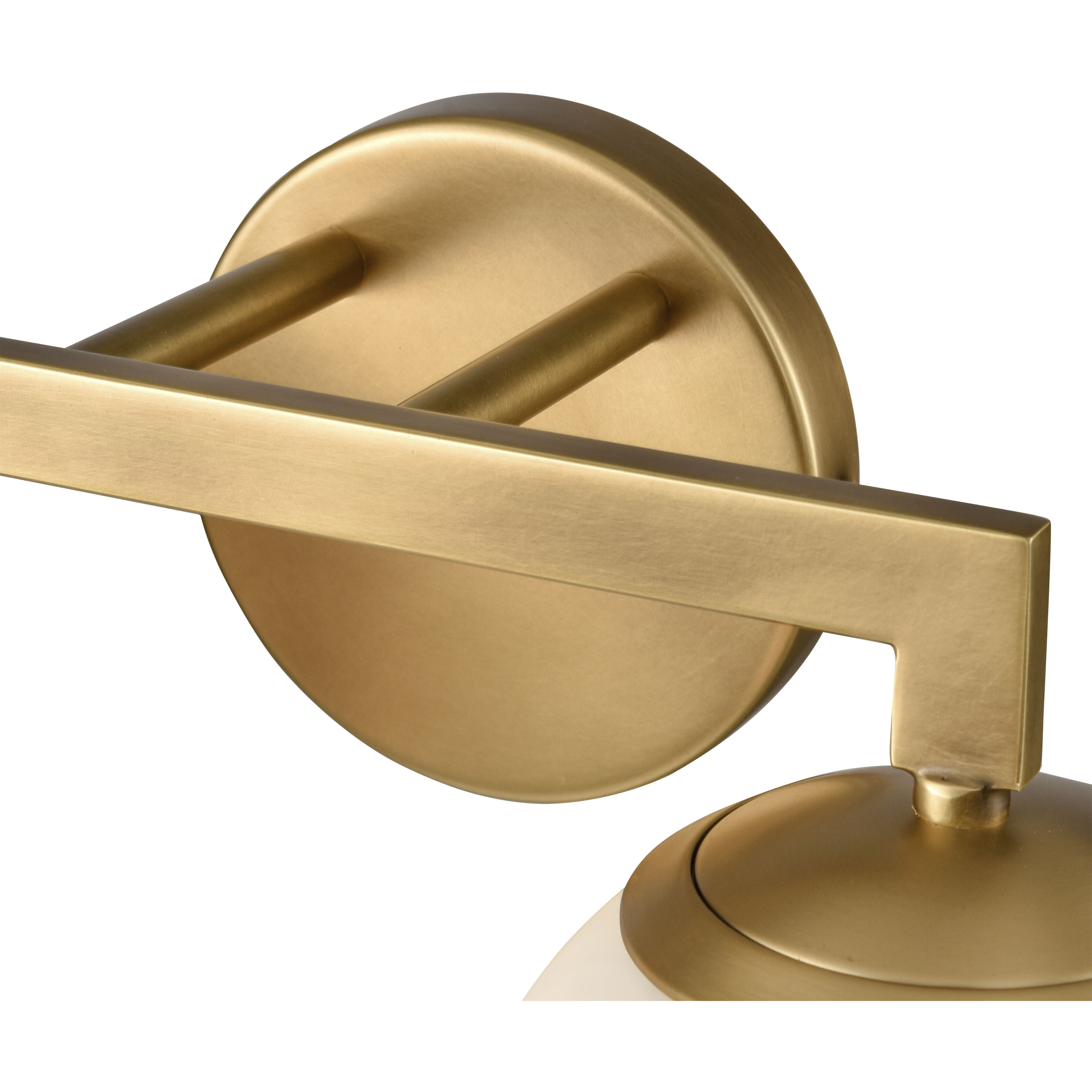 Gillian 2 Light 16 inch Natural Brass Vanity Light Wall Light