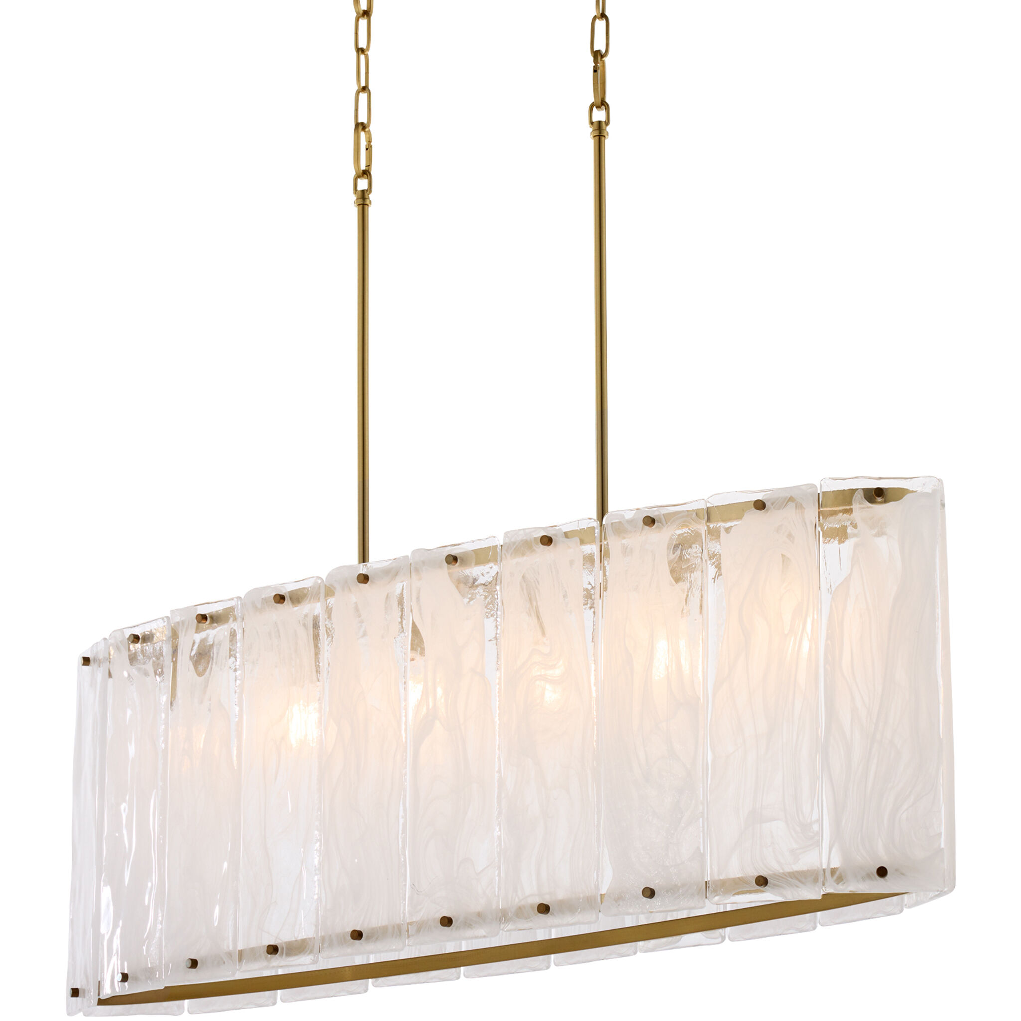 Prestige 6 Light 9 inch Aged Brass Pendant Ceiling Light