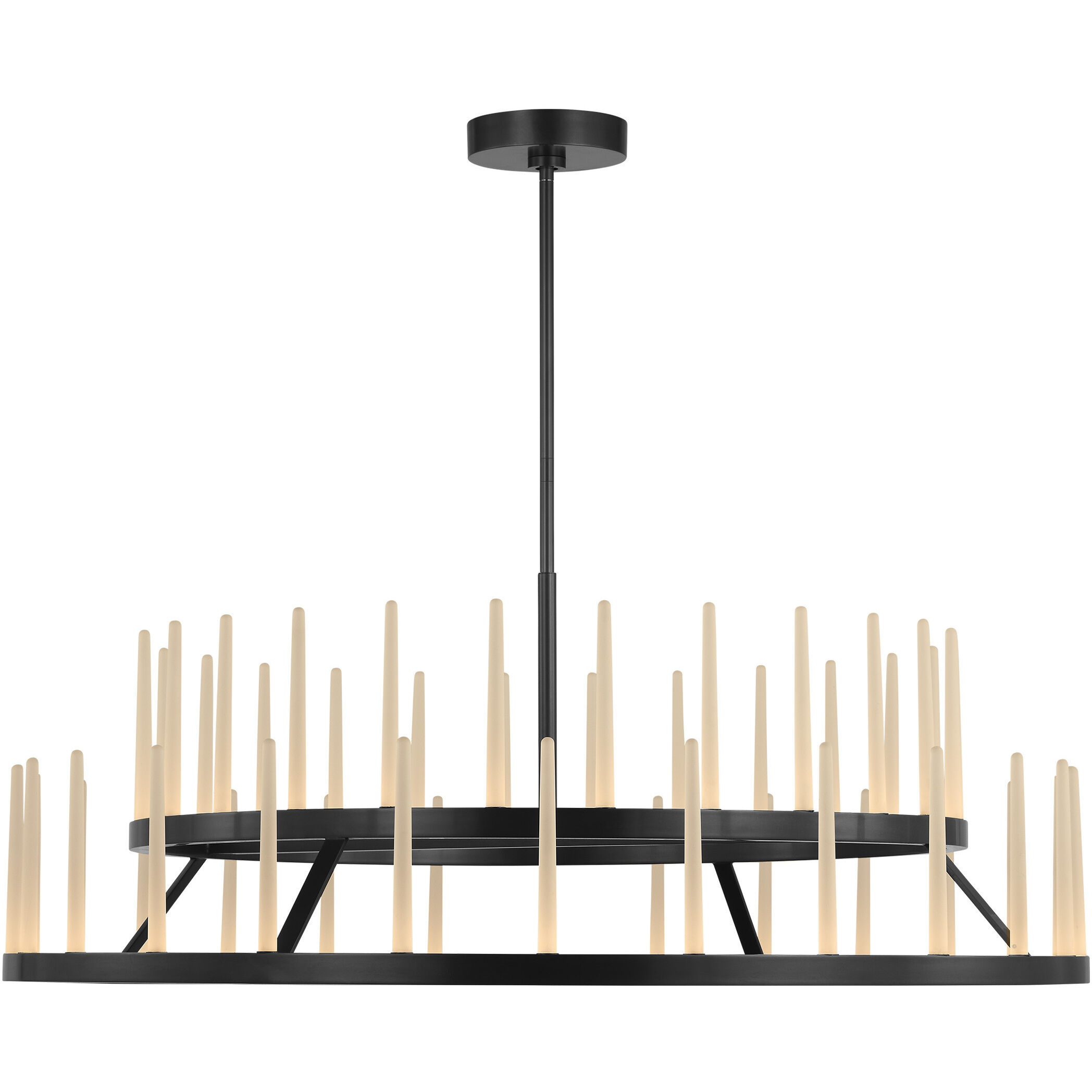 Sean Lavin Sagrada LED 49 inch Bronze Two-Tier Chandelier Ceiling Light