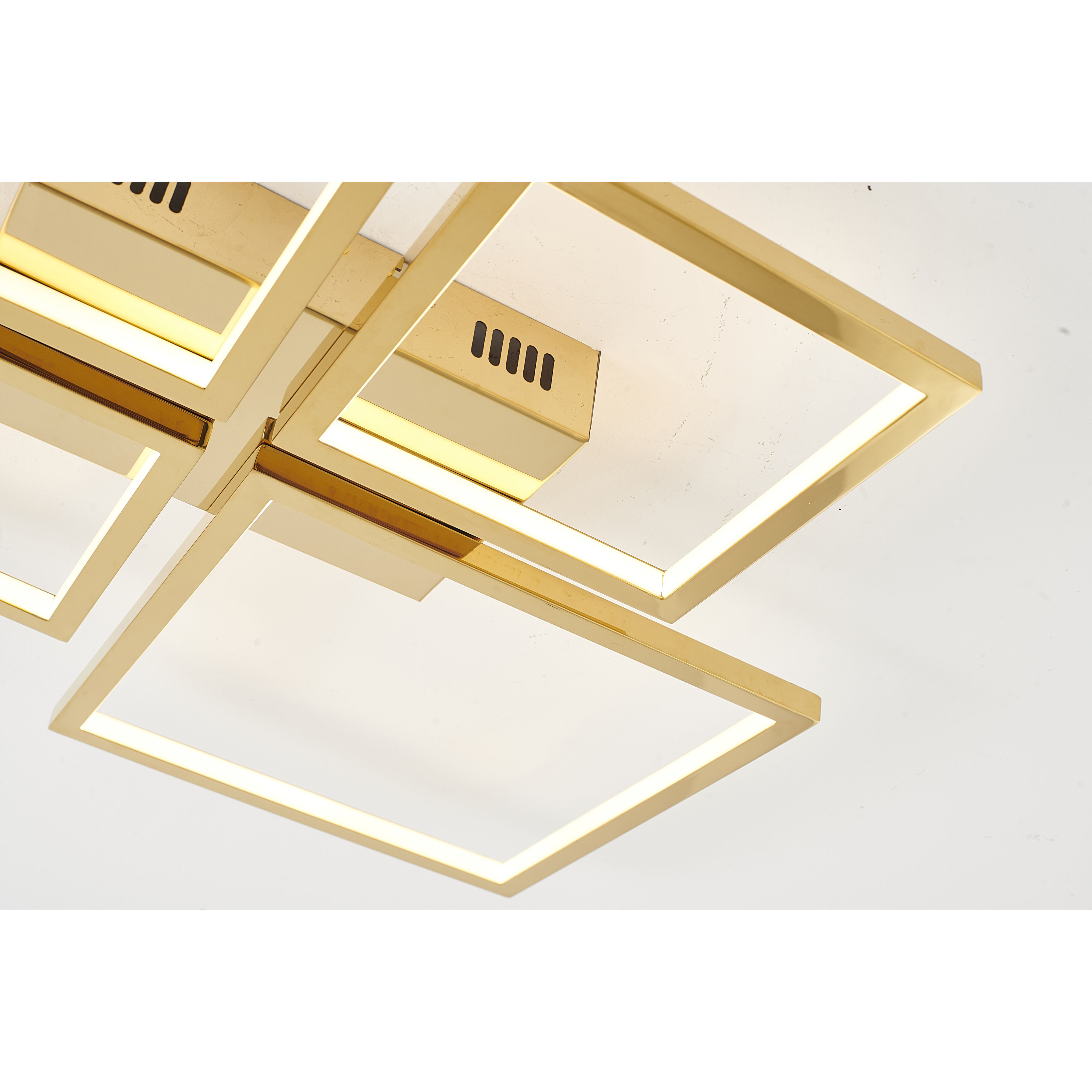 Canada LED 24.4 inch Gold Flush Mount Ceiling Light