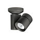 Exterminator II LED 4.5 inch Black Flush Mount Ceiling Light in 90, 3000K