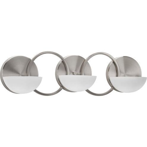 Engage 3 Light 24 inch Brushed Nickel Bath Vanity Wall Light