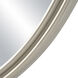 Oltimo 40 X 40 inch Matte Satin Nickel Wall Mirror