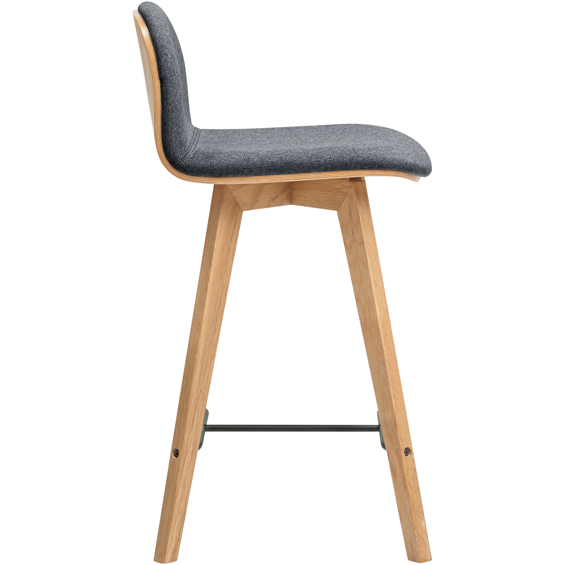 Napoli 34 inch Grey Counter Stool