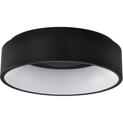 Orbit LED 17.75 inch Black Flush Mount Ceiling Light