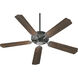 Capri I 52 inch Old World with Rosewood Blades Ceiling Fan in Rosewood and Walnut
