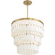 Coronelle 9 Light 26 inch Legacy Brass Pendant Ceiling Light