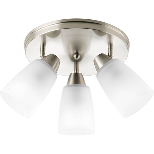 Wisten 3 Light 19 inch Brushed Nickel Close-to-Ceiling Ceiling Light