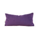 Kidney 22 inch Bella Eggplant Pillow, with Down Insert