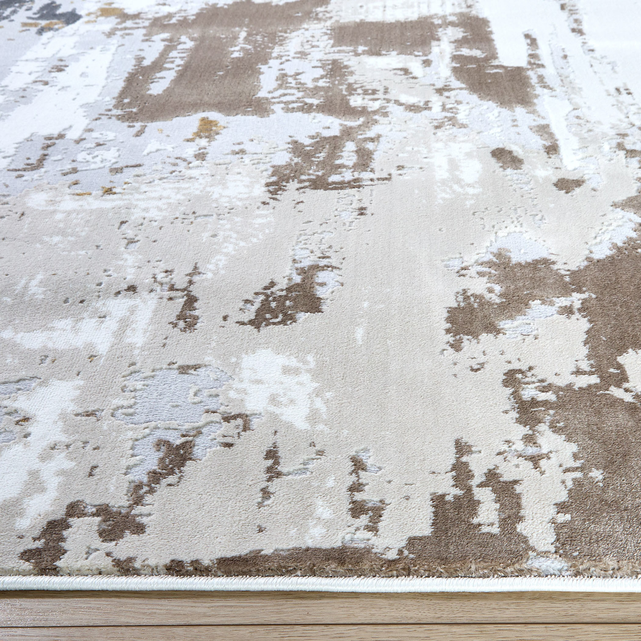 Veleka 36 X 24 inch Earth Tones Rug in 2 x 3