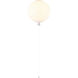 Canada LED 13.78 inch White Semi Flush Mount Ceiling Light