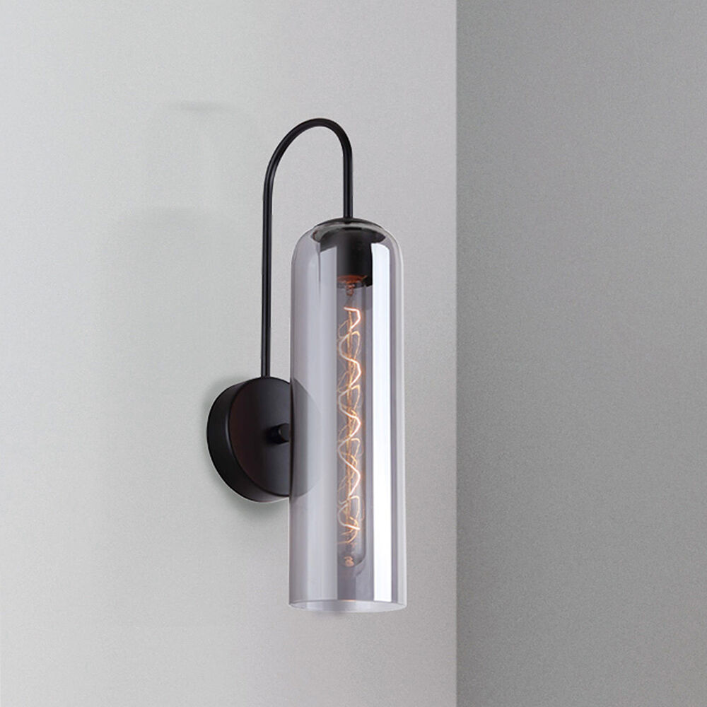 Eloise 1 Light 4.75 inch Black Wall Light