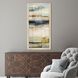 Lost in Winter Blue and Beige and Gray and Multi Framed Art