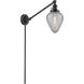 Geneseo 35 inch 60.00 watt Oil Rubbed Bronze Swing Arm Wall Light, Franklin Restoration
