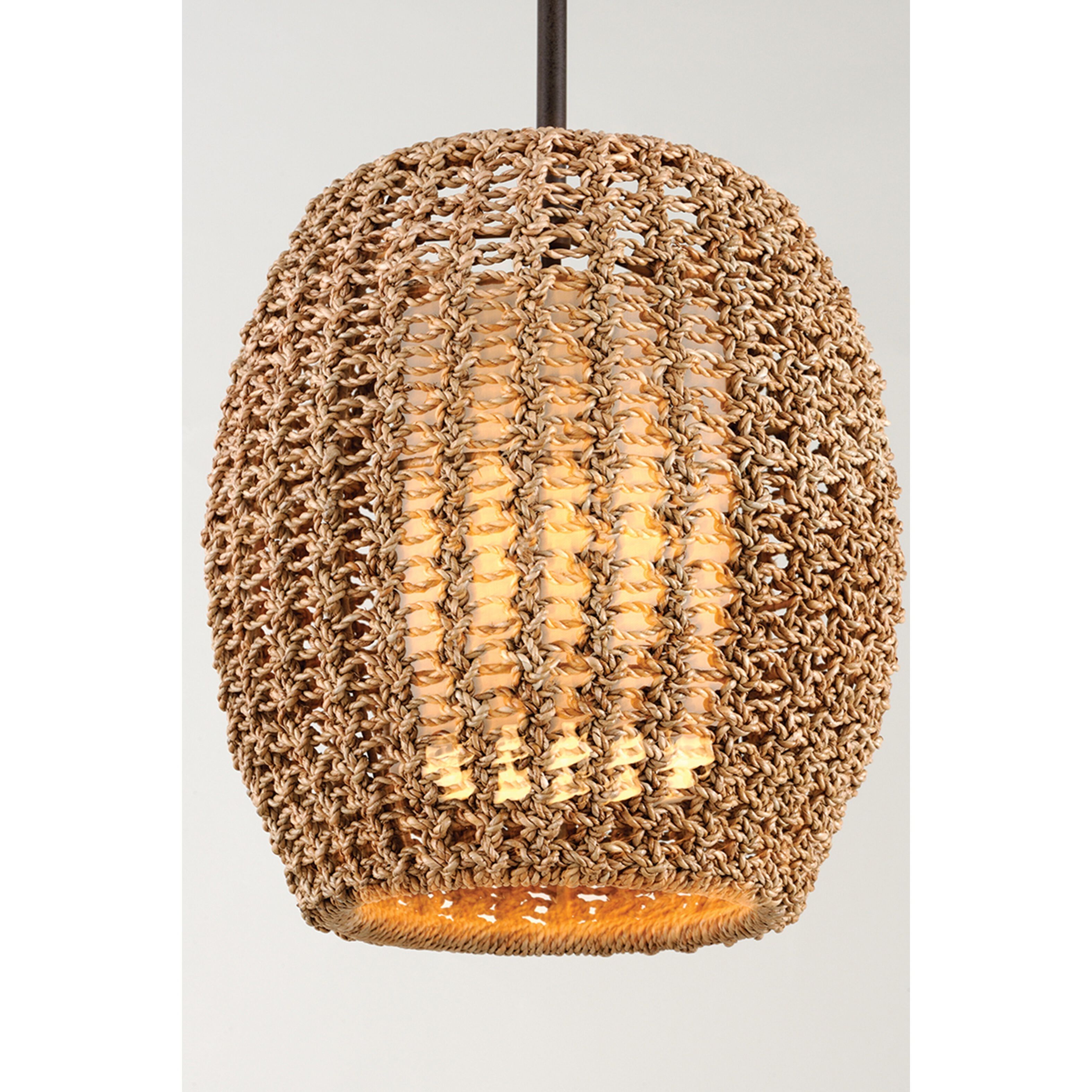 Conga 1 Light 12 inch Bronze Pendant Ceiling Light