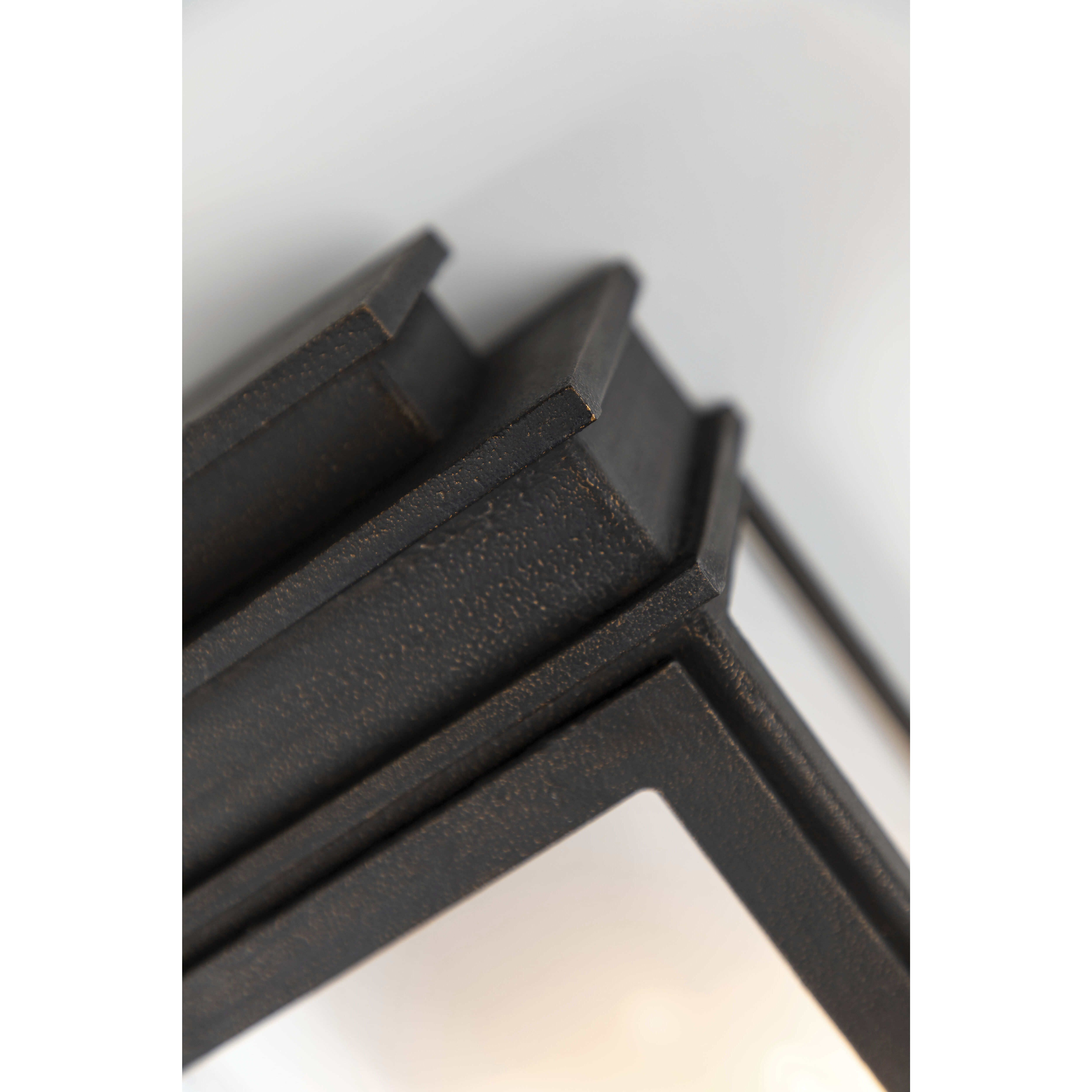 Vintage 2 Light 7 inch Vintage Bronze ADA Wall Sconce Wall Light