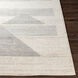 Pisa 84 X 59 inch Light Grey Rug in 5 x 8, Rectangle