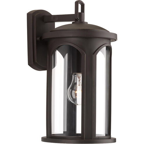 Ailsa 1 Light 11 inch Antique Bronze Outdoor Wall Lantern