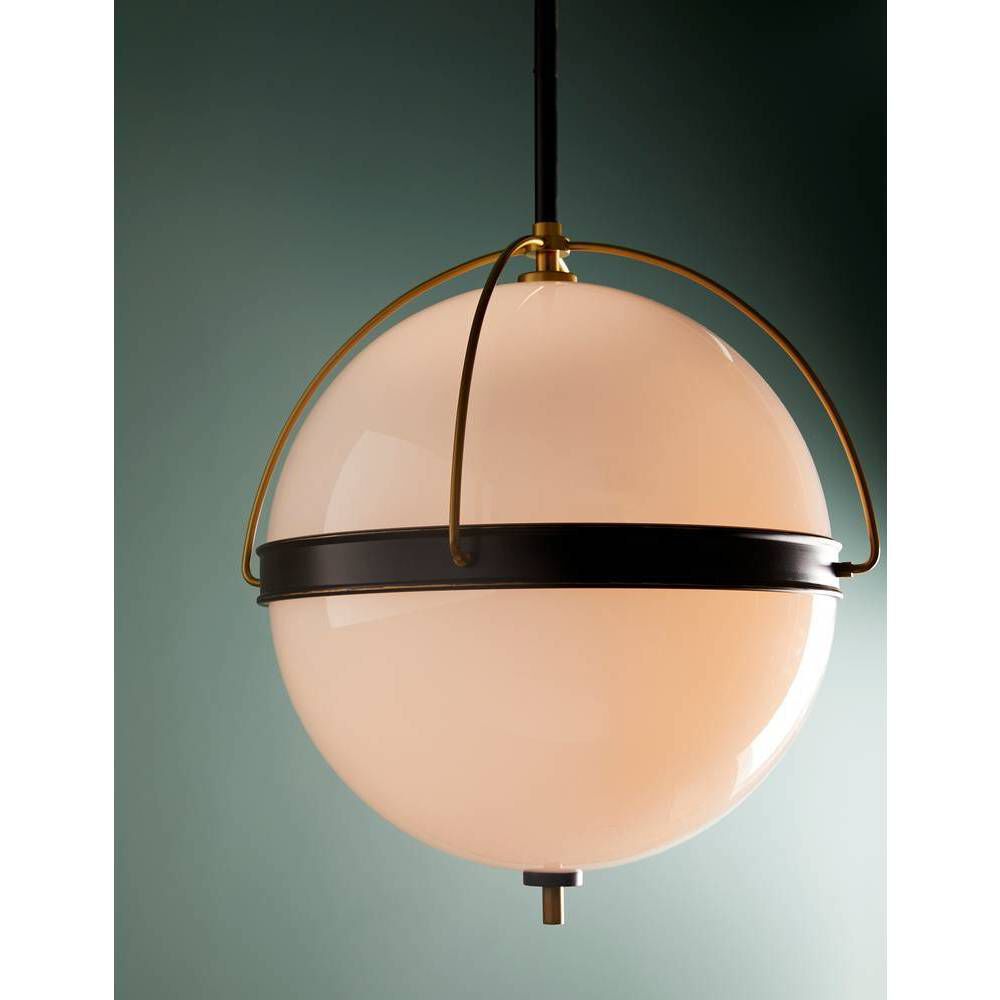 Dorothy 2 Light 18 inch Bronze and Antique Brass Pendant Ceiling Light