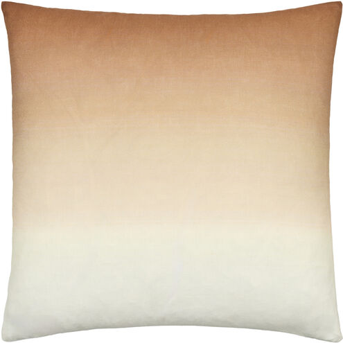 Hyrum 20 X 20 inch Medium Brown/Brown/Tan/Beige Accent Pillow