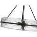 Rezi 4 Light 24 inch Matte Black Indoor Pendant Ceiling Light