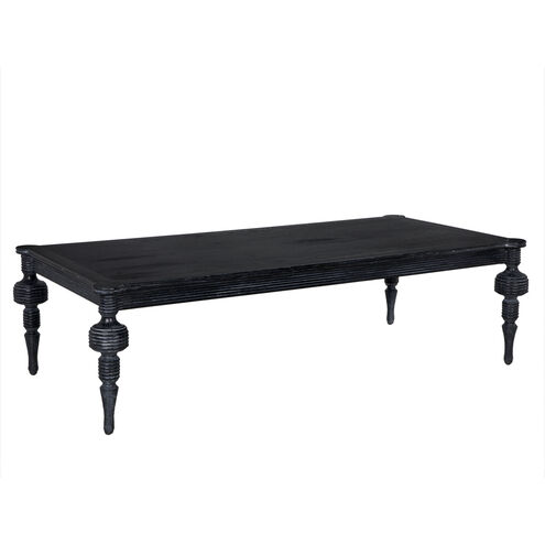 Stockholm 65 X 32 inch Cinder Black Coffee Table