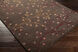 Athena 96 X 96 inch Brown/Burgandy/Dark Brown Handmade Rug in 8 Ft Square, Square